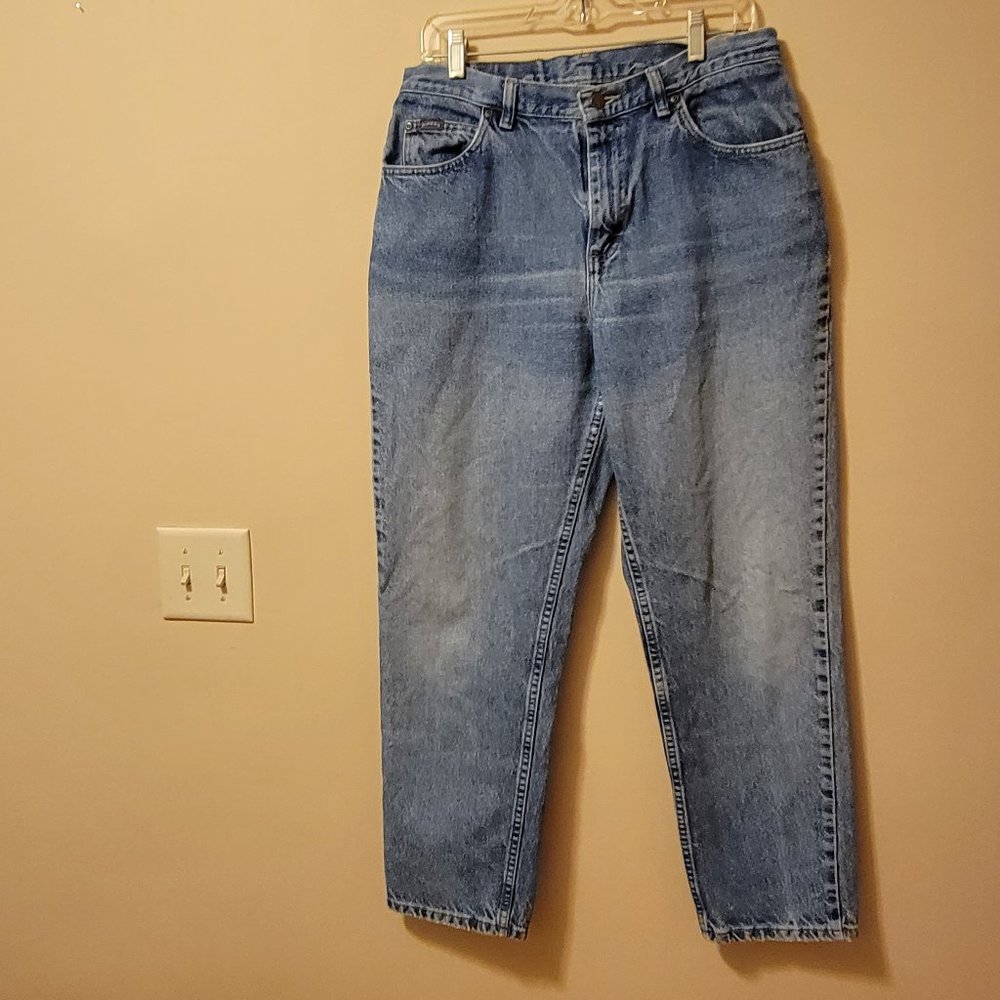 Vintage Riders High-Waisted Mom Jeans Size 12 Lightly Distressed